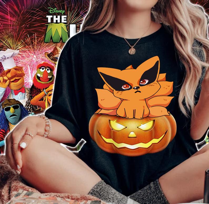 Baby Kurama Pumpkin Halloween t-shirt woman shirt