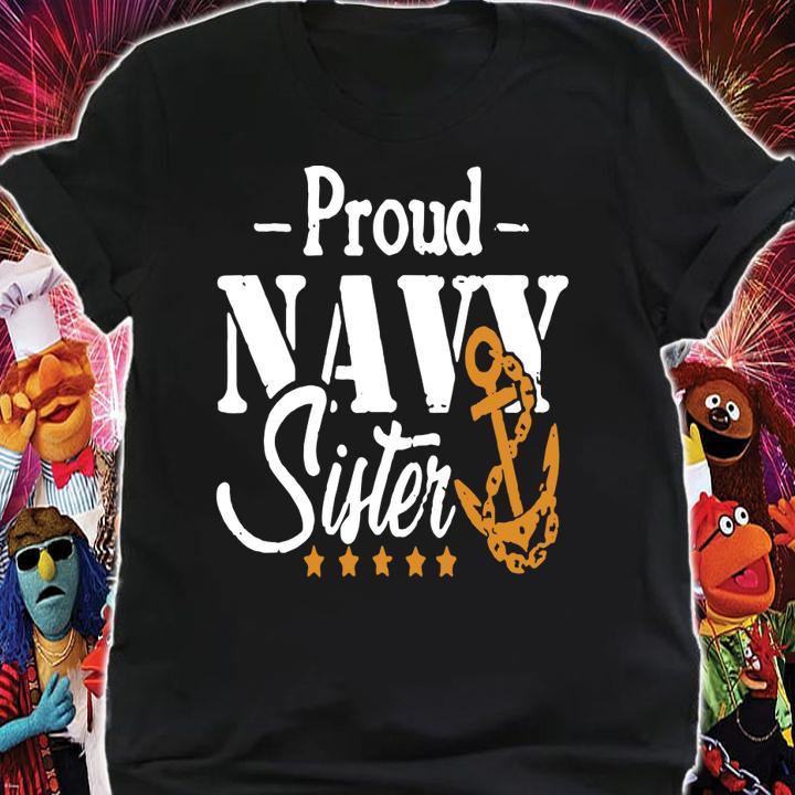 Proud Navy Sister t-shirt shirt