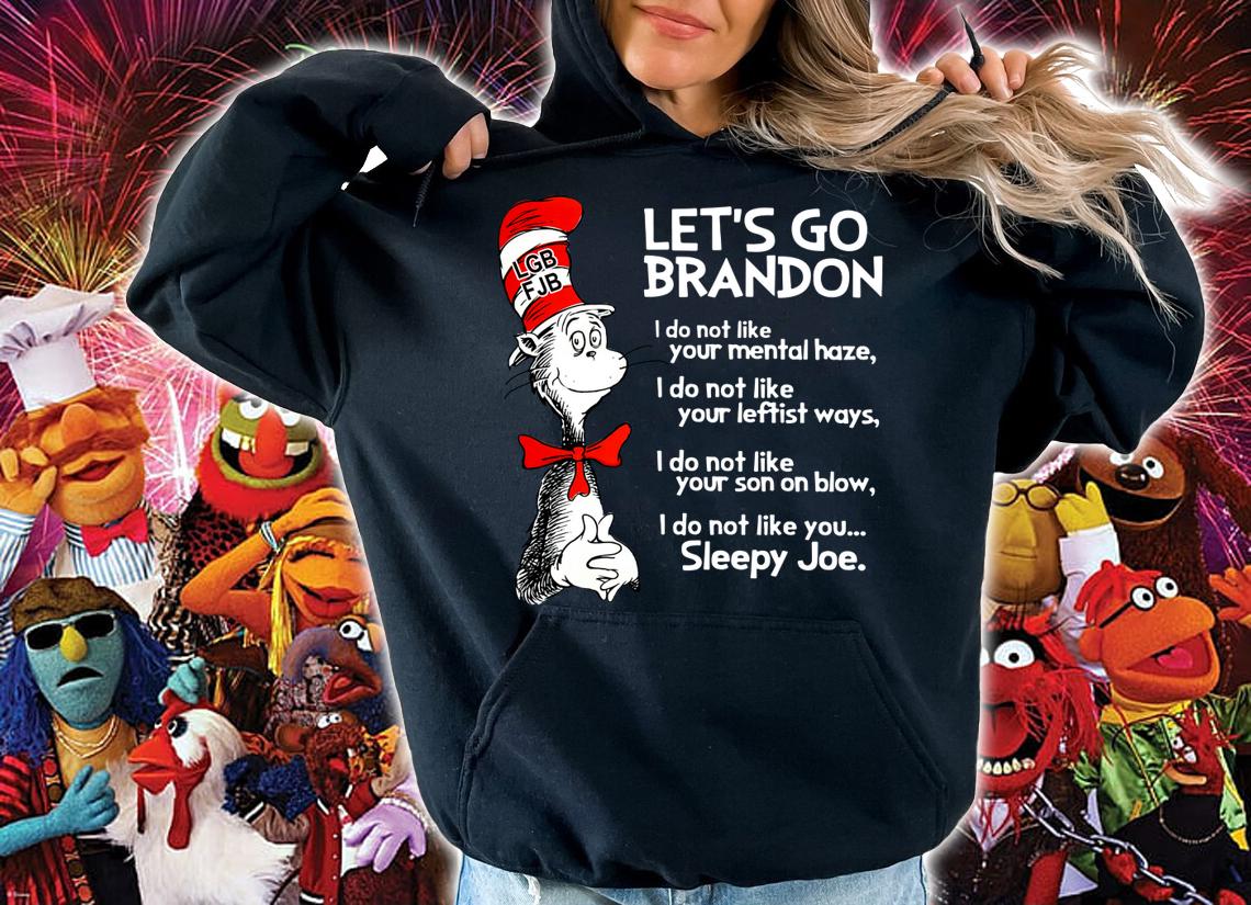 Dr. Seuss LGB FJB Let's Go Brandon Fuck Joe Biden t-shirt hoodie