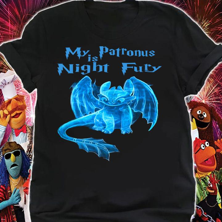 My Patronus Is Night Fury Toothless t-shirt shirt