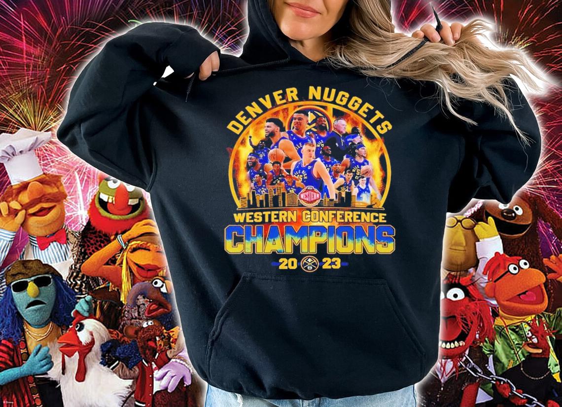 Dever Nuggets Western Coference Champions 2023 t-shirt hoodie