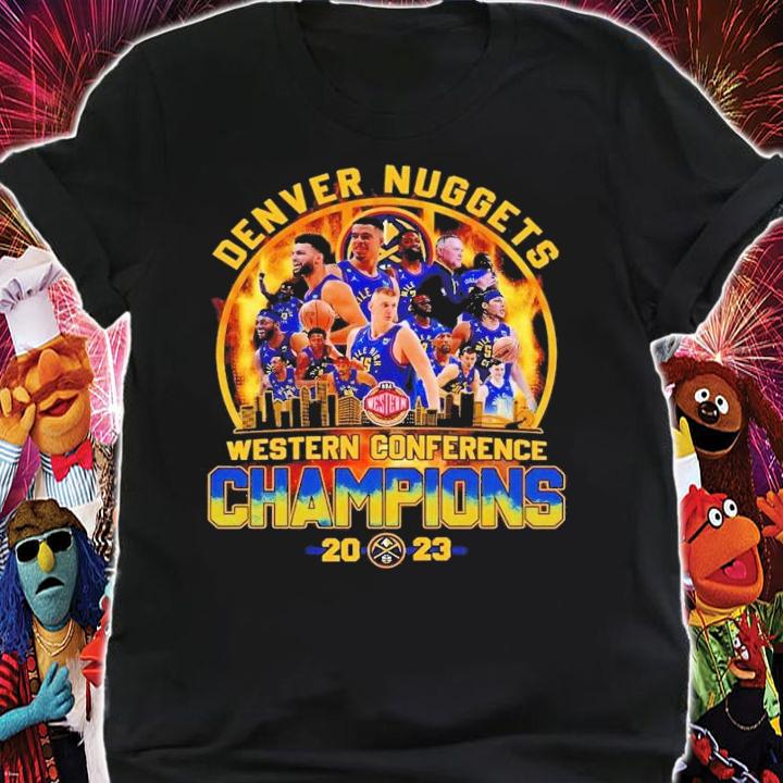 Dever Nuggets Western Coference Champions 2023 t-shirt shirt