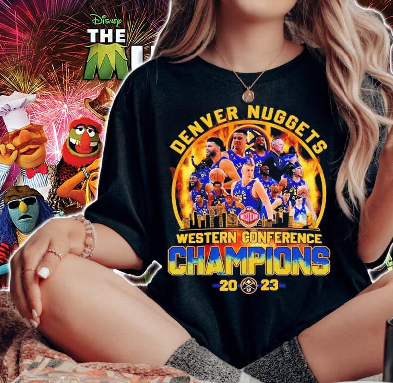 Dever Nuggets Western Coference Champions 2023 t-shirt woman shirt
