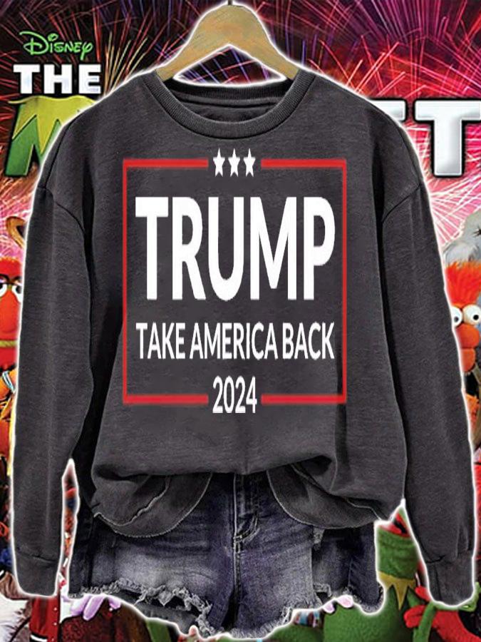 Donald Trump 2024 take America back t-shirt sweatshirt
