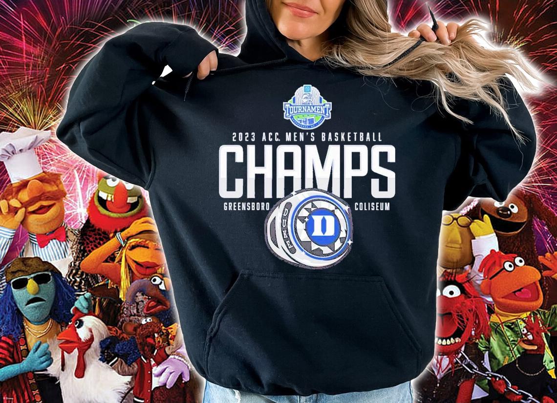 Duke Blue Devils 2023 ACC Men's Basketball Champions t-shirt hoodie