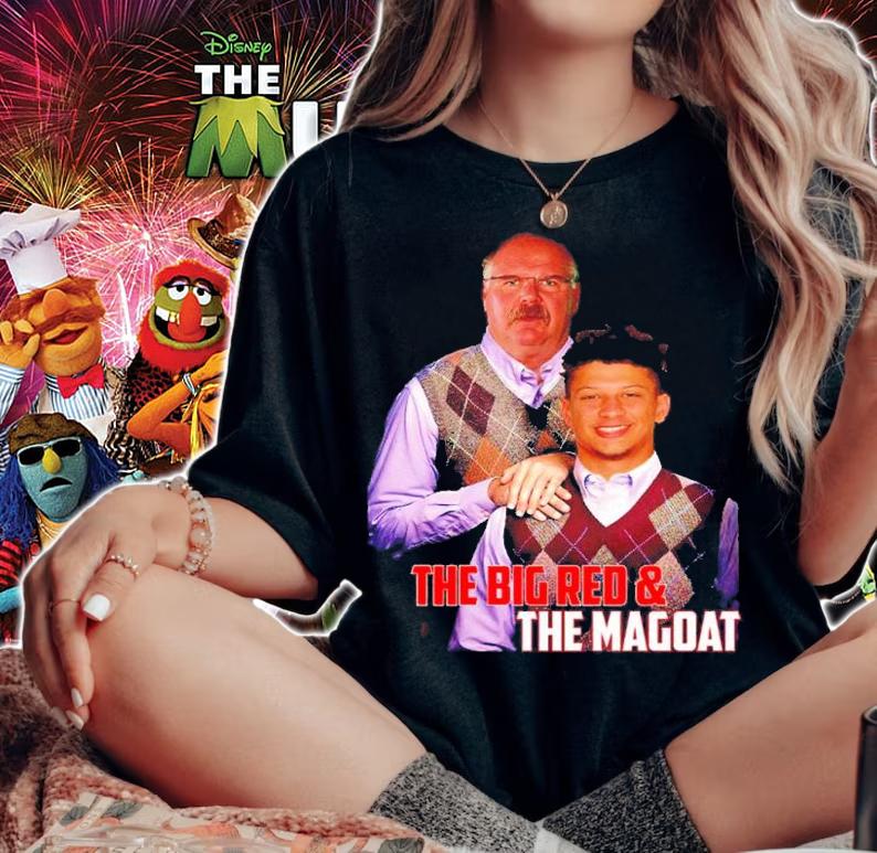 Andy Reid The Big Red The Magoat Kansas City Chief Shirt t-shirt woman shirt