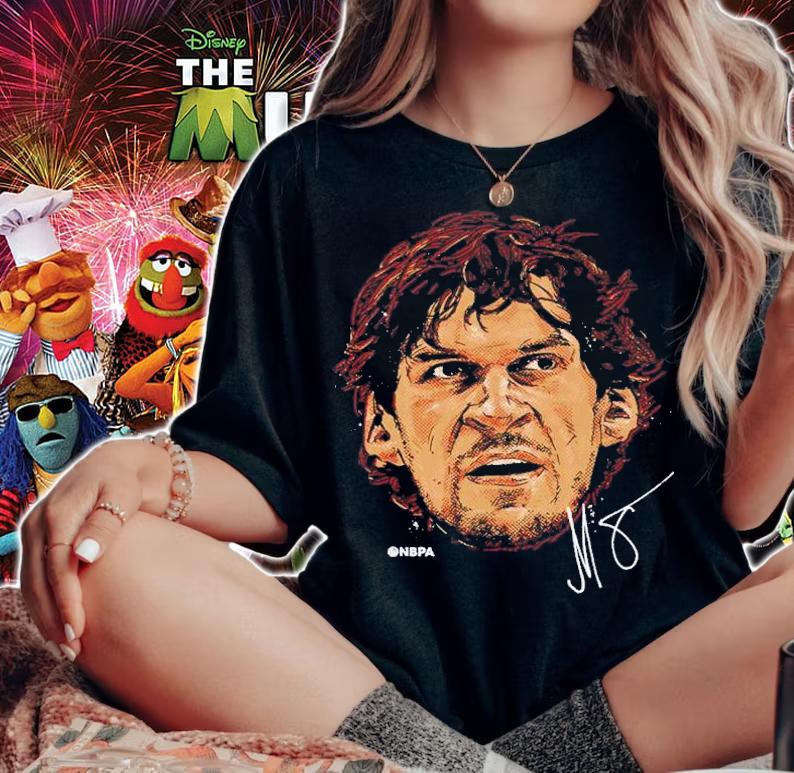Boban Marjanovic Houston Portrait Basketball Shirt t-shirt woman shirt
