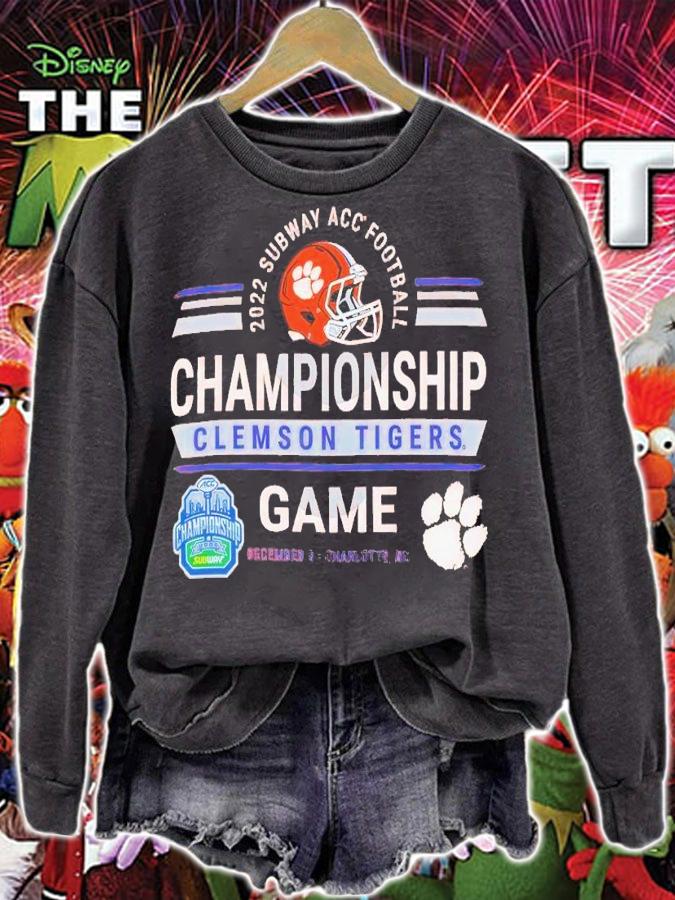 2022 Subway ACC Football Championship Clemson Tigers Game shirt t-shirt sweatshirt
