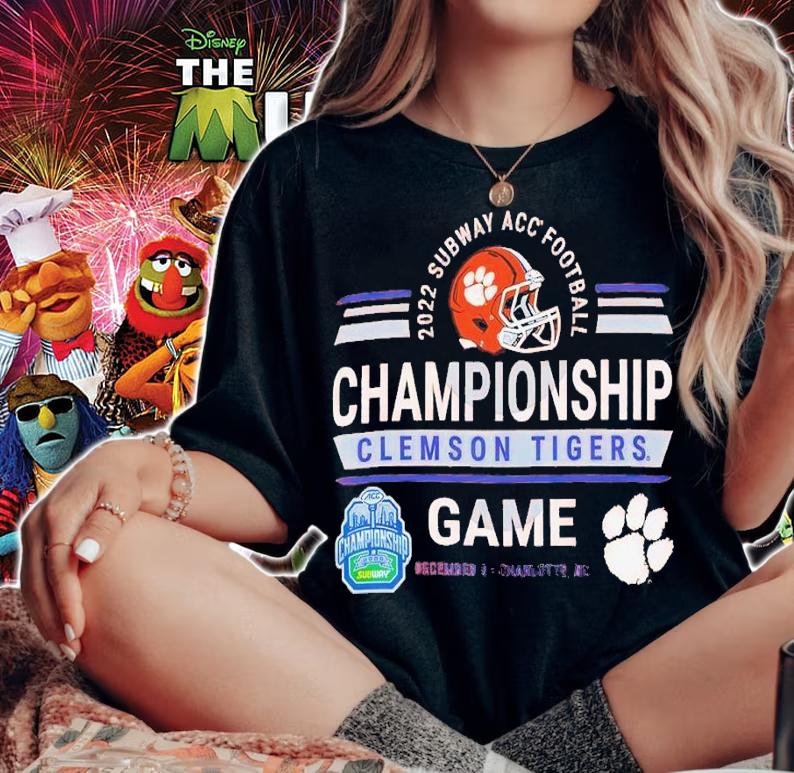 2022 Subway ACC Football Championship Clemson Tigers Game shirt t-shirt woman shirt