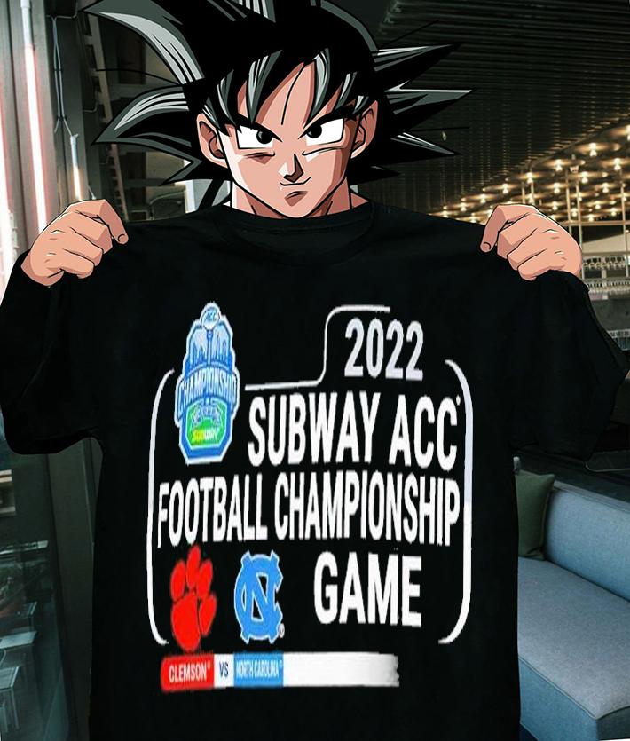 2022 Subway ACC football Championship Game Clemson vs North Carolina shirt t-shirt shirt