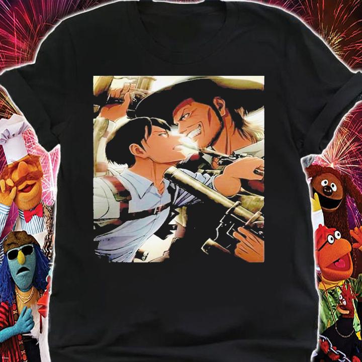 Attack On Titan Levi vs Kenny shirt t-shirt shirt