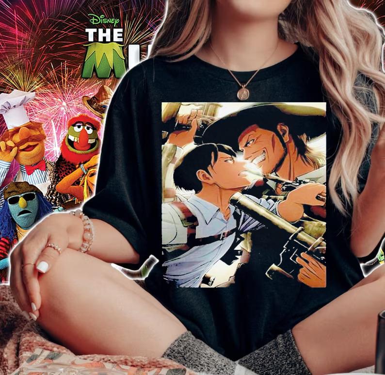 Attack On Titan Levi vs Kenny shirt t-shirt woman shirt