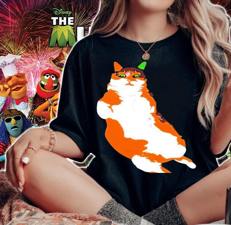 Catbellies Shooketh cat funny T-shirt t-shirt woman shirt
