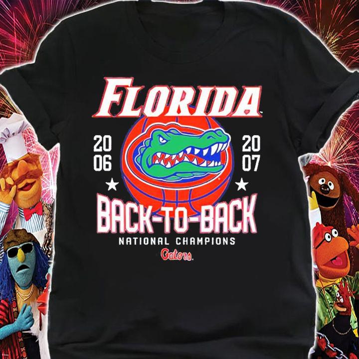 Florida Gators Back-to-Back Basketball Champs shirt t-shirt shirt