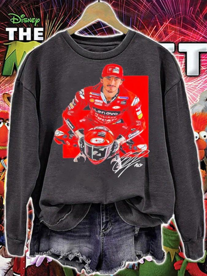 Francesco Bagnaia Motorsport Signature Shirt t-shirt sweatshirt