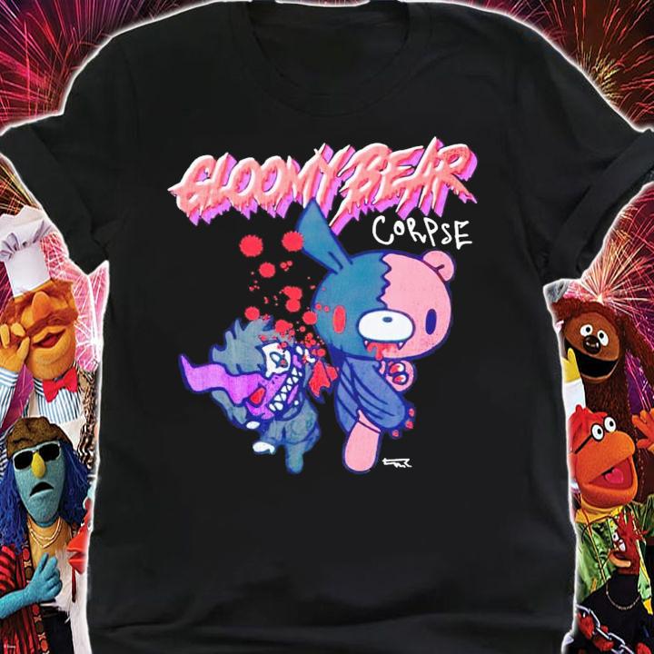 Gloomy bear official gloomy bear x corpse shirt t-shirt shirt