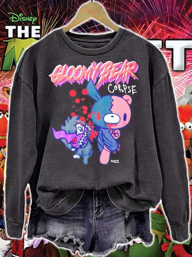 Gloomy bear official gloomy bear x corpse shirt t-shirt sweatshirt
