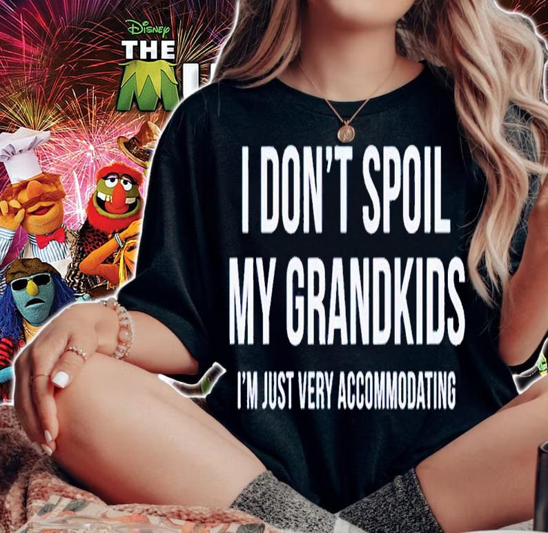 I don't spoil my grandkids i'm just very accommodating shirt t-shirt woman shirt