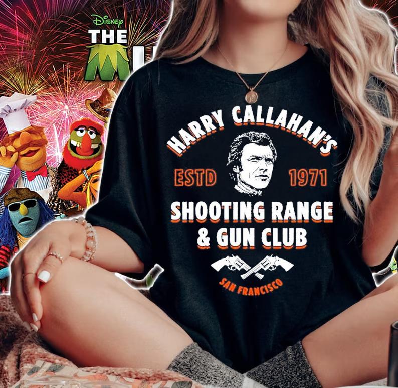 Harry Callahan's Shooting Range & Gun Club ESTD 1971 Shirt t-shirt woman shirt