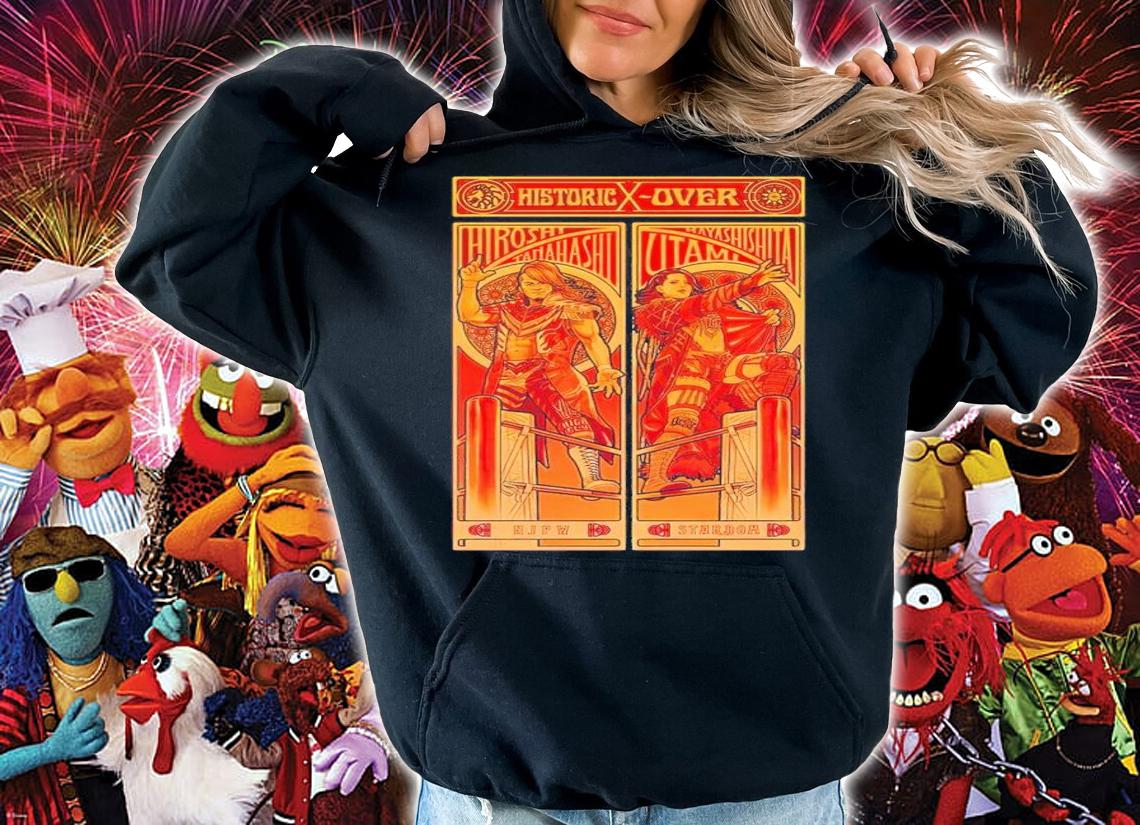 Hiroshi Tanahashi x Utami Hayashishita collaboration shirt t-shirt hoodie