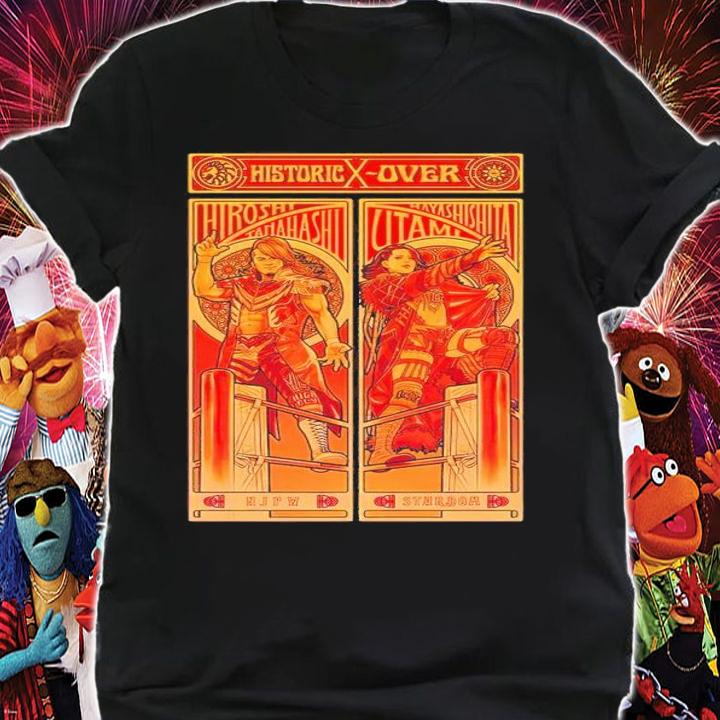 Hiroshi Tanahashi x Utami Hayashishita collaboration shirt t-shirt shirt