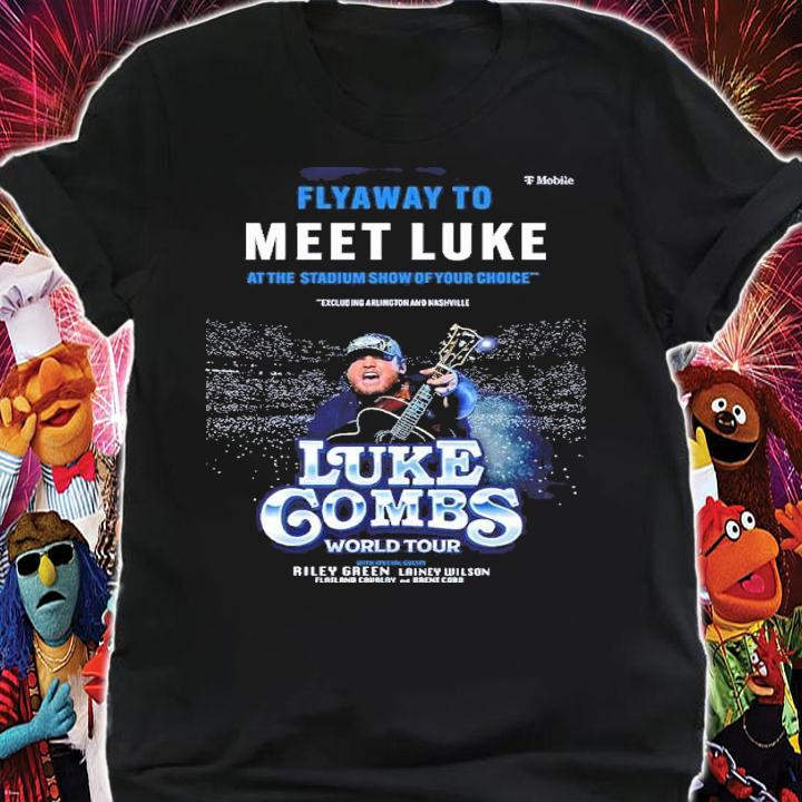 Luke Combs World Tour 2022 Shirt t-shirt shirt