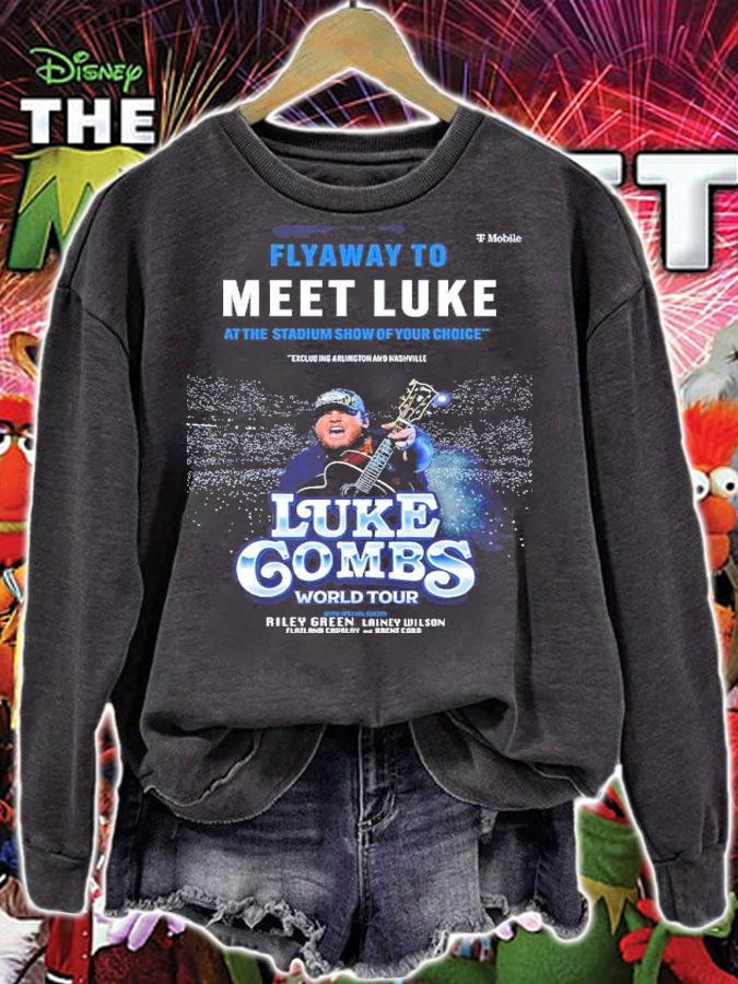 Luke Combs World Tour 2022 Shirt t-shirt sweatshirt