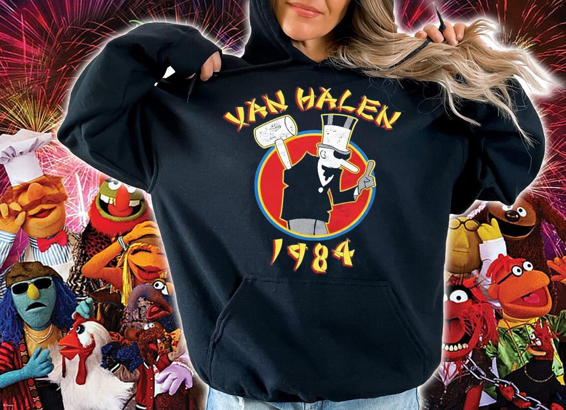 Nice mens Van Halen 1984 Hammer Guy shirt t-shirt hoodie