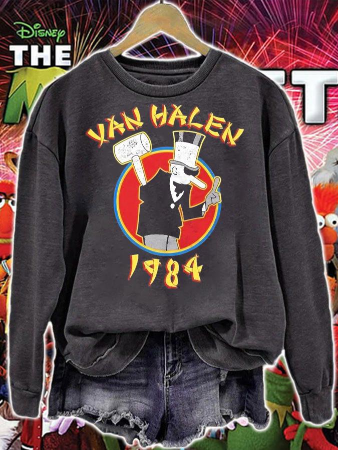 Nice mens Van Halen 1984 Hammer Guy shirt t-shirt sweatshirt