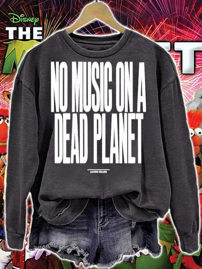 No Music On A Dead Planet Classic Shirt t-shirt sweatshirt