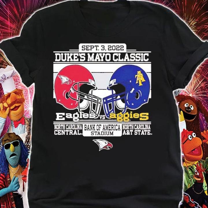 North Carolina Central University Football Duke's Mayo Classic Bowl shirt t-shirt shirt