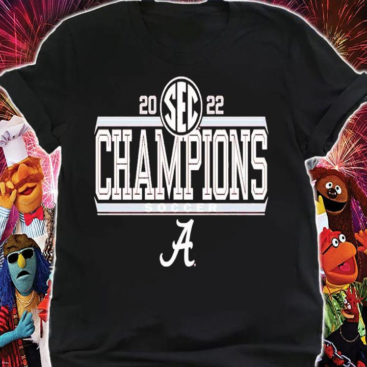 Alabama Crimson Tide 2022 Women's Soccer SEC Regular Season Champions shirt t-shirt