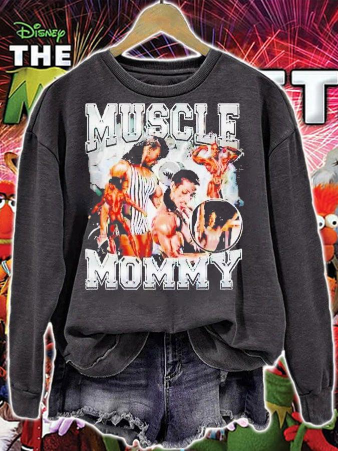Muscle mommy shirt t-shirt sweatshirt