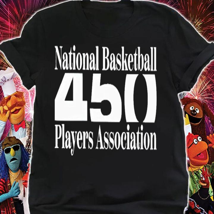National basketball 450 players association shirt t-shirt