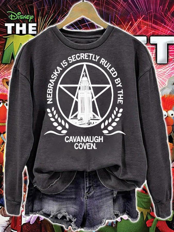 Nebraska is secretly ruled by the cavanaugh coven shirt t-shirt sweatshirt