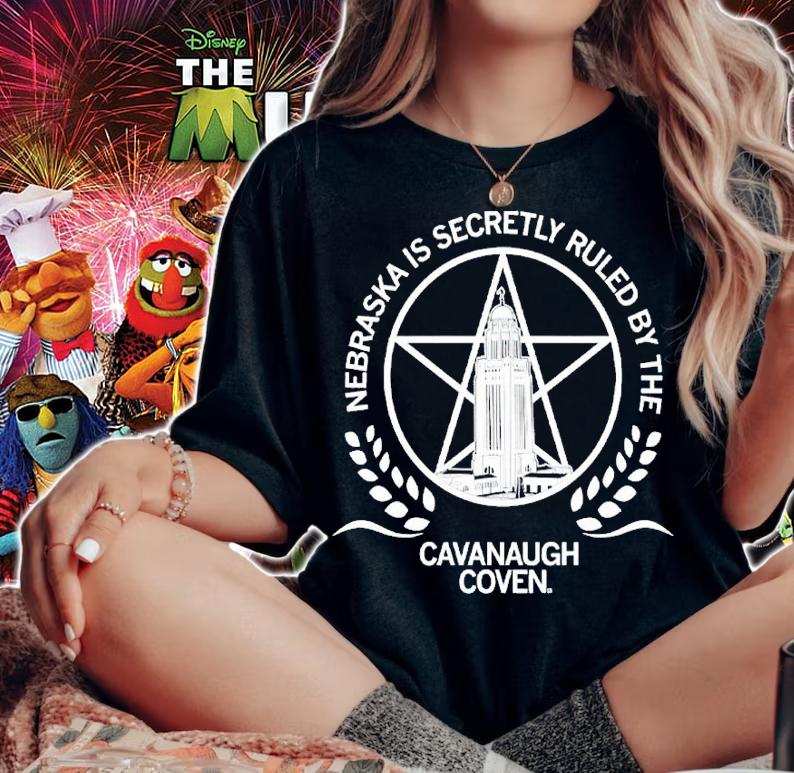 Nebraska is secretly ruled by the cavanaugh coven shirt t-shirt woman shirt