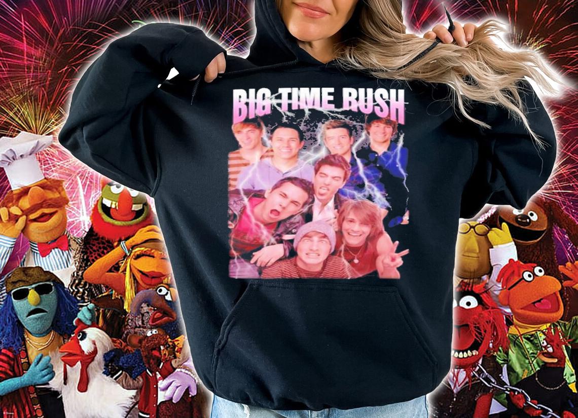 New 2022 Tour Art Big Time Rush Forever Tour T-Shirt t-shirt