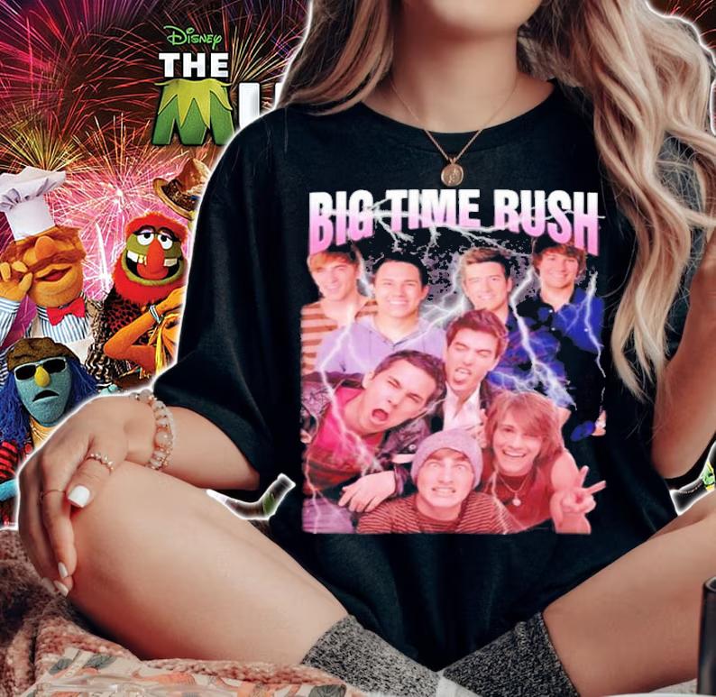New 2022 Tour Art Big Time Rush Forever Tour T-Shirt t-shirt