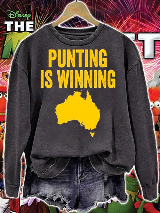 Punting Is Winning T-Shirt t-shirt