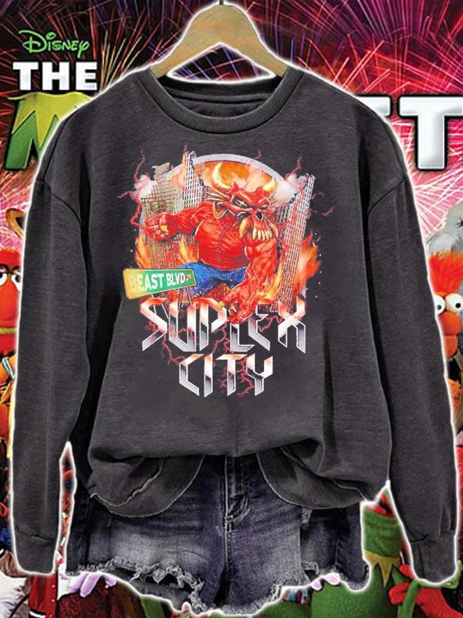 Brock Lesnar Suplex City Beast BLVD Authentic shirt t-shirt sweatshirt