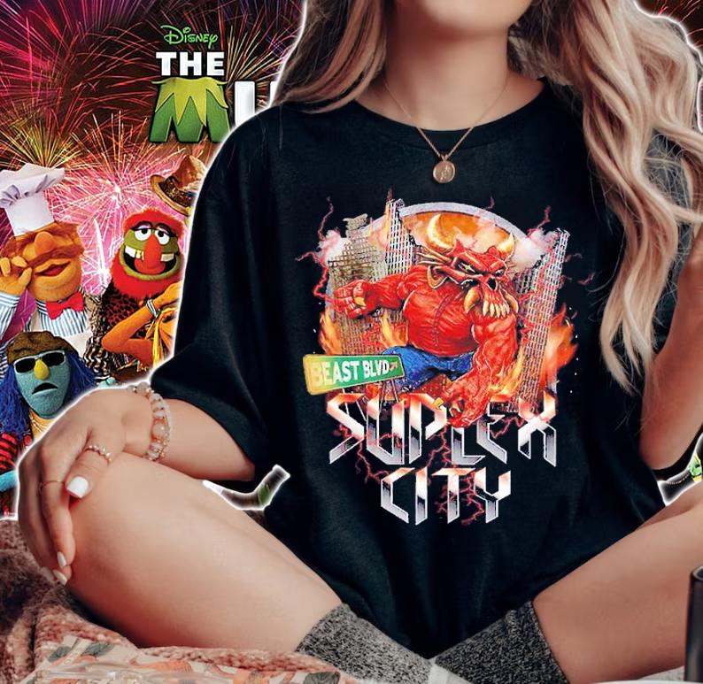Brock Lesnar Suplex City Beast BLVD Authentic shirt t-shirt woman shirt