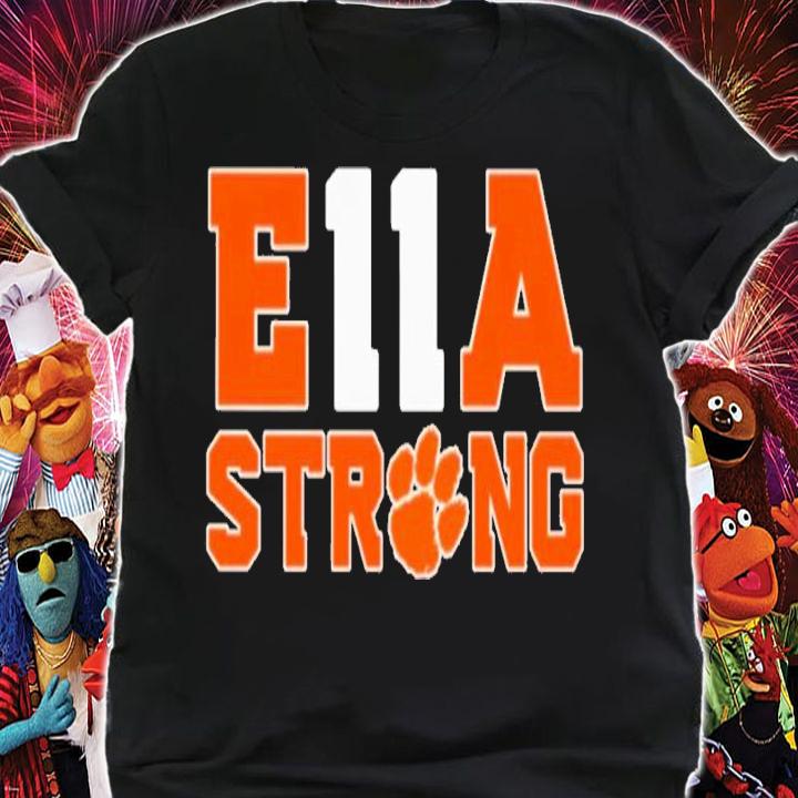 Clemson Tigers Ella Strong shirt t-shirt
