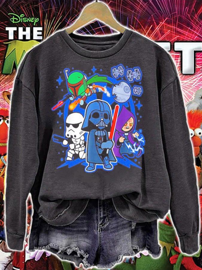 Kawaii Darth Vader Star Wars Chibi Team Shirt t-shirt sweatshirt