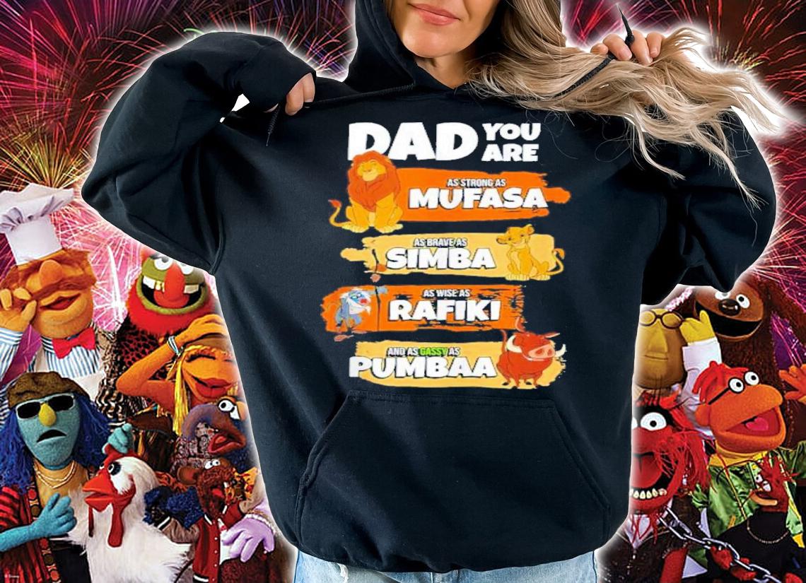 Lion King Dad You Are Word Stack Shirt t-shirt