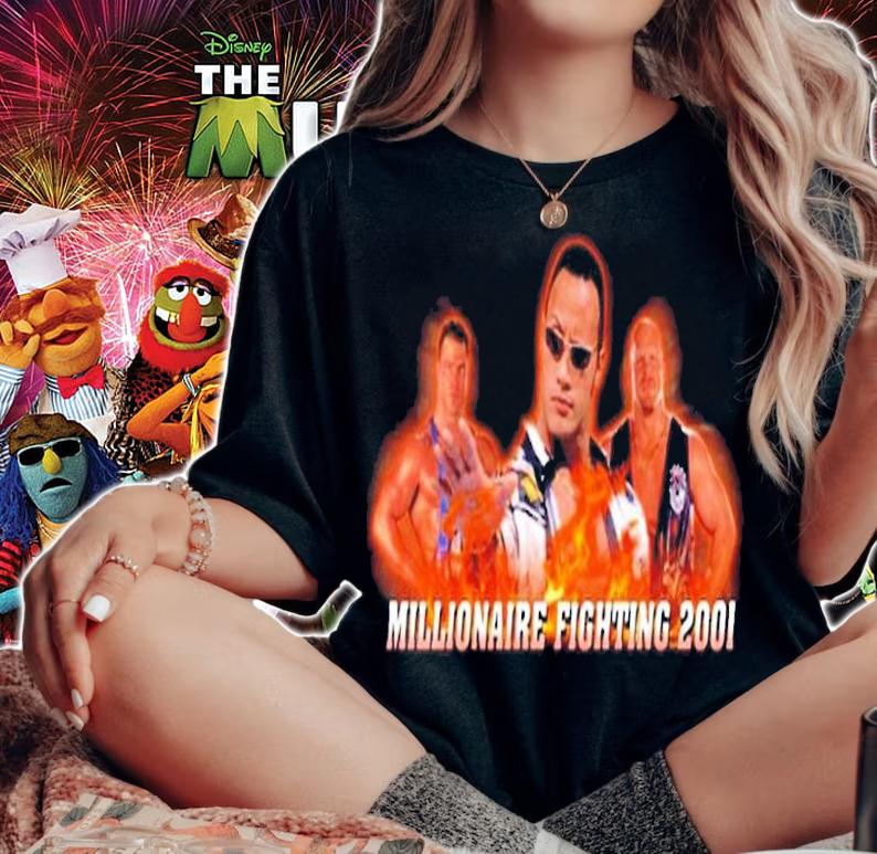 Millionare Fighting 2001 shirt t-shirt woman shirt