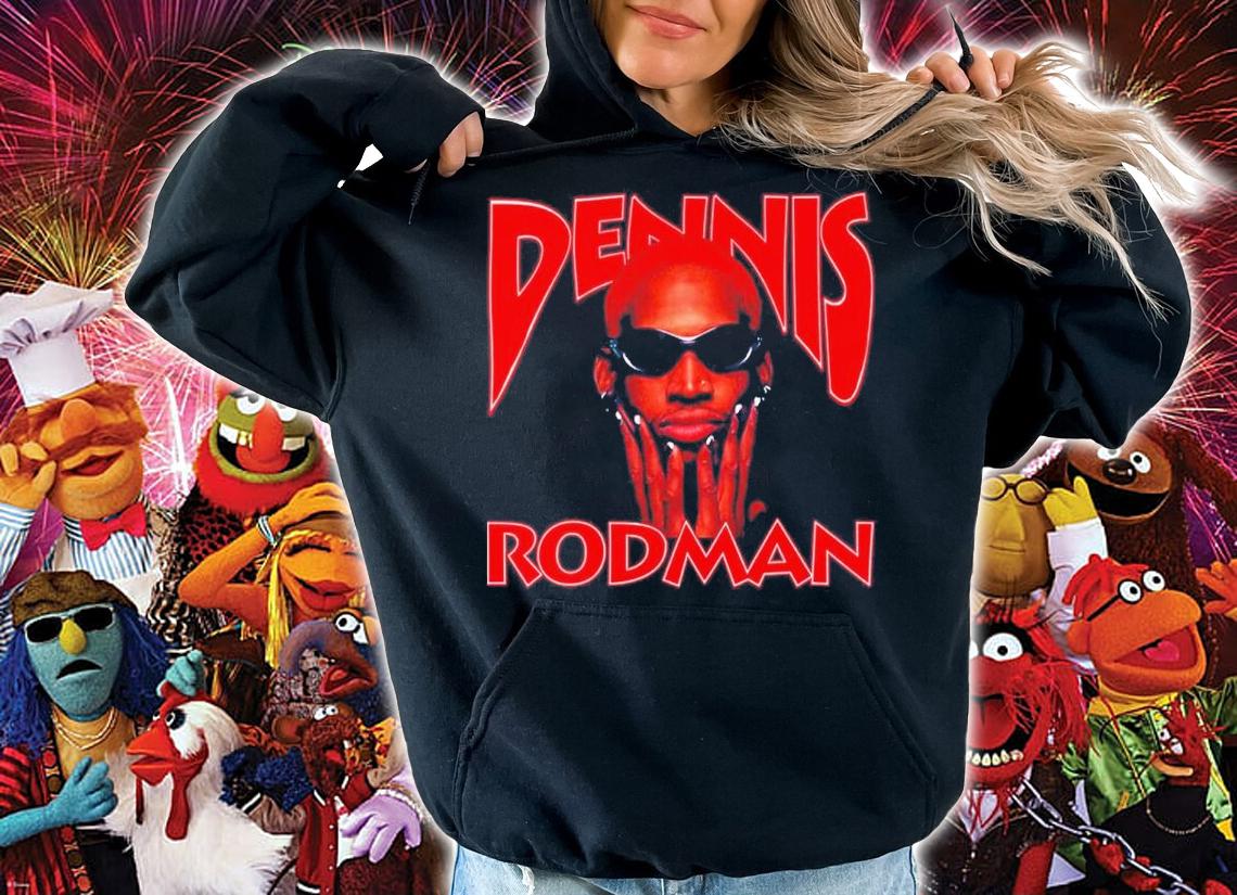 No 91 NBA Basketball Player Dennis Rodman Retro Vintage Shirt t-shirt