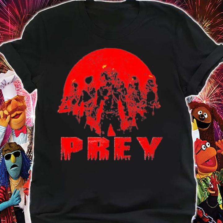 Predator Prey For Movie Red Crack T-Shirt t-shirt