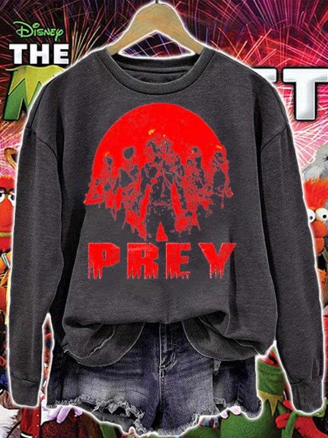 Predator Prey For Movie Red Crack T-Shirt t-shirt