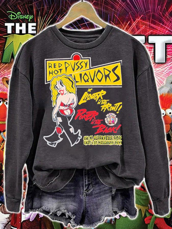 Red Hot Pussy Liquors Poker In The Back Shirt t-shirt sweatshirt