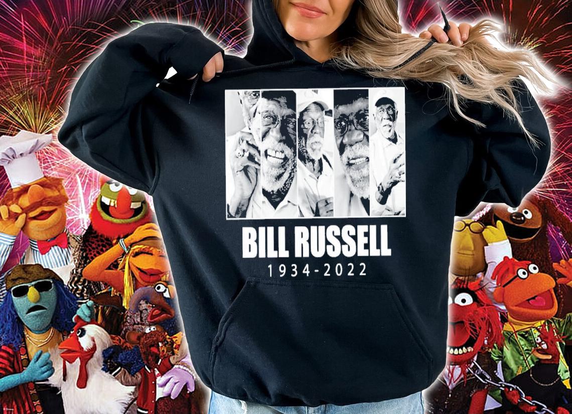 RIP Legend Basketball Bill Russell 1934-2022 Shirt t-shirt